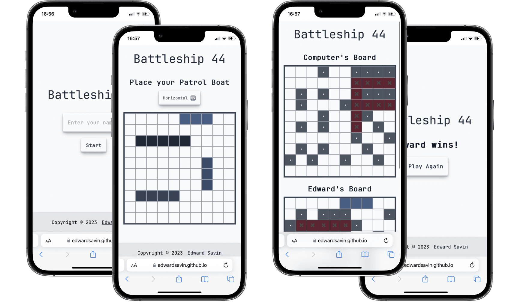 Battleship 44 Mobile View